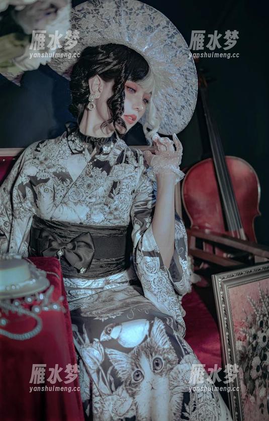 精选图包来啦！ElyEE子的赛博女仆Melanite黑榴石，我是不是也要尝试一下黑色系？