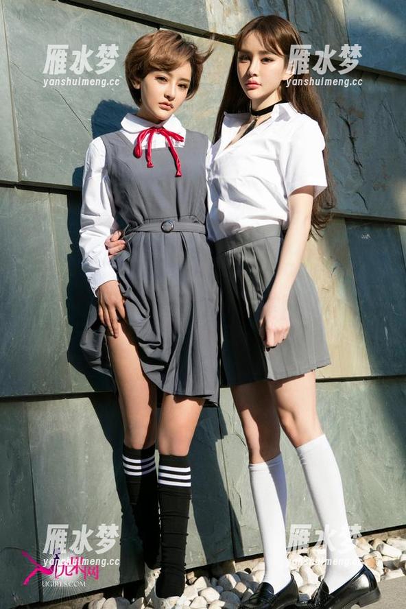 UGirls尤果网 - 飞Angelababy网袜写真集，每张照片都像在和你悄悄低语，有点小暧昧？