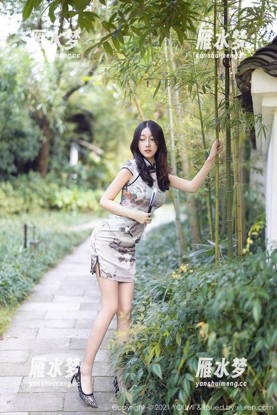 YouMi尤蜜荟 - 谭小灵与眼镜的不可思议邂逅，美图图集直击你的心！