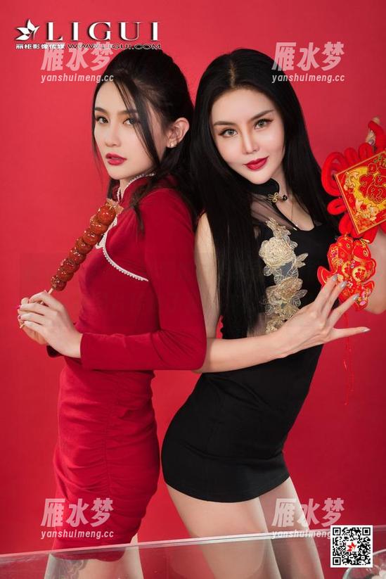 丽柜 - 结合安娜和她的定制蕾丝，能不能说那图片传达了某种神秘氛围呢？