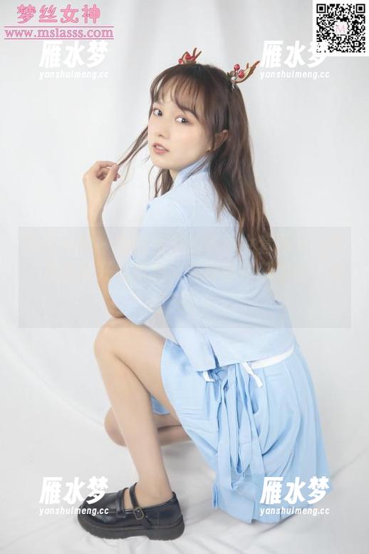 梦丝女神 - 听说恬恬的乖乖女套图一上线，画室就开始颤抖，各种画布都发出“我的天”！