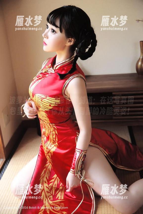 波萝社 - 柳侑绮带你游剑道：在这写真图包里，我能让你从头看到脚的冷酷英姿！